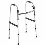 Deambulatore Leggero per Adulti - Invacare Brio - Deambulatore Senza Rotelle da Esterni e da Interni - Deambulatore Rollator Compatto