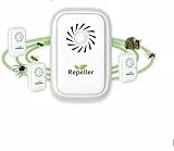 AILEDA Repellente ad Ultrasuoni per Topi, Repellente Ultrasuoni Anti Zanzare Ultrasuoni Interno Dispositivo Anti Topi, Insetti, Zanzare, Scarafaggi, Ratti, Formiche, Ragni 4 Pack