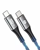 Silkland Cavo USB C USB C 1M, [3A 20V, 60W] Cavo C C PD 3.0 & QC 3.0, Ricarica Rapida per iPad Air, iPad Pro 2021, iPad Mini 6, MacBook Pro, Samsung S22 Ultra/S21/S20 ecc.