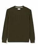 s.Oliver 2118085 Maglione Lavorato a Maglia, Verde Oliva, XXX-Large Uomo
