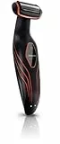 Philips BODYGROOM Series 3000 BG2026/15 rasoio elettrico/regolabarba/tagliabasette Nero, Arancione