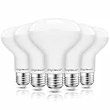 Pacco da 5 Lampadina LED E27 12W, Aigostar R80 Lampadine, Luce Calda 3000K 1170Lumen, Angolo a Fascio 170°, Non Dimmerabile