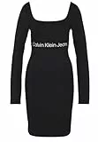 Calvin Klein Jeans Vestito Donna Nero J20j221989