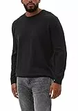 s.Oliver 10.3.16.17.170.2124181 Maglione, Nero, XXL Plus Uomo