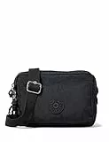 Kipling ABANU M, Borse a Tracolla, Donna, Nero (Black Noir), Taglia unica