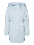 VERO MODA Giacca da donna con cappuccio, Kentucky Blue., XS