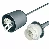 REV Ritter 0513059555 - Attacco per lampadario a sospensione, 70 cm, cromato