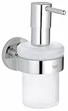 Grohe Dispenser Sapone con Supporto Essentials Cromo 40448001