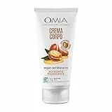 Omia, Crema Corpo Eco Bio con Olio di Argan del Marocco, Per Pelli Secche, Nutriente e Vellutante, Azione Elasticizzante, Non Unge, Senza Siliconi - Flacone da 200 ml