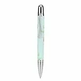 THUN - Penna a Sfera con Tulipani - Accessori Donna, Penne - Idea Regalo - Linea Country - Metallo, PU (Poliuretano), Ceramica - 12,3 cm Lunghezza