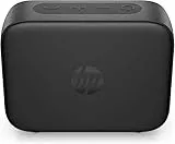 HP - PC Altoparlante Bluetooth 350, Cassa Audio Portatile con Microfono, Connessione Bluetooth e AUX 3.5 mm, Ricarica USB-C, Resistente ad acqua e polvere, Compatibilità PC, Tablet e Smartphone, Nero