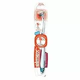 elmex Spazzolino da denti Pro Interdental, medio, 1 pezzo – Spazzolino manuale per una pulizia interdentale precisa, setole microfini