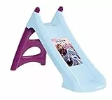 Smoby - Scivolo Frozen XS, Superficie Scorrevole 90cm, Gradini Antiscivolo, Trattamento Anti UV, Con Attacco Acqua Per Tubo Da Giardino, Da 2 Anni (820622)