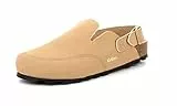 KICKERS Kick Elmer, Sandali Bassi Donna, Beige Tortora, 38 EU