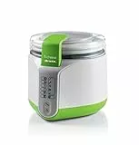 Ariete B-Cheese 615, Formaggiera e Yogurtiera con 6 Programmi Preimpostati, Panello Soft Touch, Cestello Antiaderente da 500ml, Temperatura Max 90°C, Ricettario Incluso, 500W, Bianco/Verde