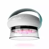 HoMedics Smoothee IR, Massaggiatore Anticellulite con Riscaldamento IR e Testina di Raffreddamento, Riduce la Cellulite e la Ritenzione Idrica, 4 Livelli di Aspirazione, 3 Coppette Intercambiabili