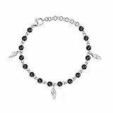 Sector No Limits Bracciale da donna, Collezione EMOTIONS, in Acciaio, Smalto, Cristalli - SAKQ26
