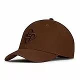 Oblack Cappello Uomo Baseball Marrone Total Brown Peach con Retina Regolabile Blu Trucker cap Berretto Uomo Coton Berretto Cappellini Donna Cappellino Donna - Cappellino Uomo con Visiera
