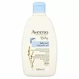 AVEENO Baby, Bagno e Doccia Schiuma Delicato per Bambini, Daily Care, Formula Delicata, Senza Lacrime, Pelli Sensibili, con Avena Colloidale, Camomilla e Aloe, 500ml