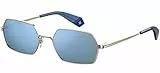 Polaroid PLD 6068/S Occhiali, Lks/Xn Gold Blue, 56 Unisex-Adulto