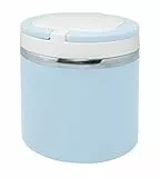 NERTHUS Contenitore per Solidi FIH 753-Thermos, Colore, 700 ml di capacità, in Acciaio Inox 18/8, pp, Blu Pastello