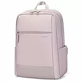GOLF SUPAGS Zaino PC Portatili,Zaino Donna, Zaino per Laptop, Zaino per Computer Affari da 15.6 Pollici Notebook, Zaino Lavoro Uomo per Università Scuola Viaggio, Rose Grigio