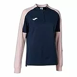 Joma Felpa Eco Championship-Donna, Blu Navy, Rosa
