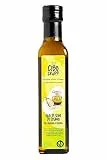 Olio di Sesamo Alimentare Bio Spremuto a Freddo - 250ml. Olio di Semi di Sesamo Alimentare non Tostato da Usare Come Condimento o Per Massaggi. Organic Sesame Oil.