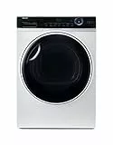 Haier HD90-A3S979 Serie I-Pro 7, Asciugatrice 9 Kg a Pompa di calore, Carica Frontale, Tecnologia micro vapore I-Refresh, Luce Interna, Libera Installazione, 59.5 * 60 * 84.5, Classe A+++