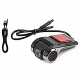 1 * DVR per auto-cam auto dashcam-Duokon Dash Cam, videoregistratore per Macchina Fotografica Dashboard DVR HD 1080P, Mini registratore per Auto DVR Videocamera Dash Smart GPS ADAS di Guida
