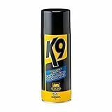 Bardahl K9 - Lubrificante Spray Superiore, Lubrificante Catena Moto da Strada o Pista, Lubrificante Catena Moto o Catena Bici, Accessori Moto, Chain Lube