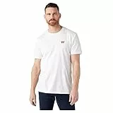 Wrangler Sign Off Tee, T-shirt Uomo, Bianco (White 126), L