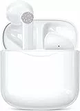 Cuffie Bluetooth, Auricolari Bluetooth 5.3 con custodia di ricarica wireless, cuffie stereo impermeabili IPX7, microfono incorporato, cuffie bluetooth per iPhone Samsung ios android