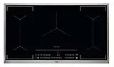 AEG IKE9545AXB Autarkes - Piano cottura a induzione, Hob2Hood e scorrimento, 90 cm, telaio in acciaio INOX, 5 zone di cottura, funzione Bridge, funzione Power e sicurezza per bambini