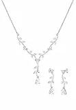 Elli Parure da Donna in Argento 925 con Zirconia