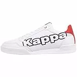 Kappa Yarrow Unisex Scarpe per jogging su strada Unisex - Adulto, Bianco (White/Navy), 40 EU