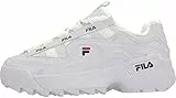 FILA D-Formation wmn Sneaker Donna, Bianco (White/Fila Navy/Fila Red), 40 EU