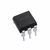 (Confezione da 30 pezzi) 4n35 optoaccoppiatore Transistor Optoisolante con uscita base 3550Vrms 1 canale 6-DIP