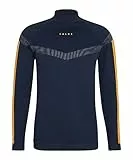 FALKE Maximum Warm Trend High Neck M L/S SH Calde Traspiranti Asciugatura Rapida 1 Pezzo, Maglie Termiche Uomo, Blu (Space Blue 6116), S