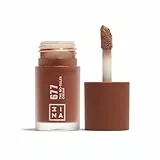 3INA MAKEUP - The No-Rules Cream 677 - Blush Liquido Marrone Medio - Blush in Crema con Olio di Mandorle - Blush per Occhi Labbra e Guance - Blush dalla Finitura naturale - Vegan - Cruelty Free