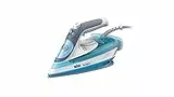 Braun TexStyle5 SI5006BL Ferro da Stiro a Vapore con Tecnologia FreeGlide 3D, Punta di Precisione, Funzione Autopulente e Autospegnimento, Impugnatura Aperta, Grigio/Azzurro
