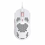 HyperX Serial Port Pulsefire Haste – Mouse per il gaming – Ultra-leggero, 59g, Struttura a nido d'ape, Design esagonale, Cavo HyperFlex, Fino a 16000 DPI, 6 Pulsanti programmabili