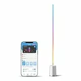 Govee Lyra Smart Corner Lampada da Terra LED, Tecnologia RGBIC Lampada Moderna, 64 Scene di Illuminazione, Musica e Modalità DIY, Controllo Vocale Alexa in Sala Giochi, Soggiorno e Camera da Letto