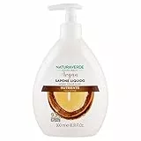 Naturaverde | Natural Beauty - Sapone Liquido Argan, Sapone Liquido Mani, Sapone Mani, Sapone Viso, Sapone Liquido Mani Detergente, Nutriente, 500ml