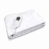 medisana HU 665 Sottocoperta elettrica, 150 x 80 cm, spegnimento automatico, protezione da surriscaldamento, 3 impostazioni di temperatura, lavabile, scaldamaterasso adatto a tutti i materassi