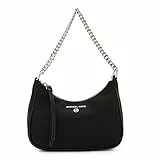 Michael Kors JSETCHRM Pouch Should, Borsa Donna, Black