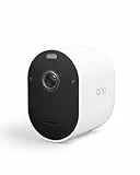 Arlo Pro 5 Telecamera Wi-Fi Esterno Senza Fili, 2K HDR, 160° Avanzata Visione Notturna Colori, Sirena, Rilevamento Movimento, Audio Bidirezionale, 30 Giorni Arlo Secure Inclusi, 1 Telecamera, Bianca