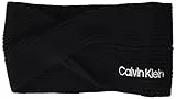 Calvin Klein ESSENTIAL KNIT TWISTED HEADBAND, Donna, Ck Black, OS