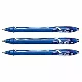 BIC Gelocity Quick Dry - Set di 3 penne a inchiostro gel a punta media blu