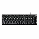 Logitech G413 SE Tastiera Meccanica Gaming Full Size - Tastiera Retroilluminata con Switch Meccanici Tattili, Anti-Ghosting, Compatibile con Windows, macOS, Layout Italiano QWERTY - Alluminio Nero